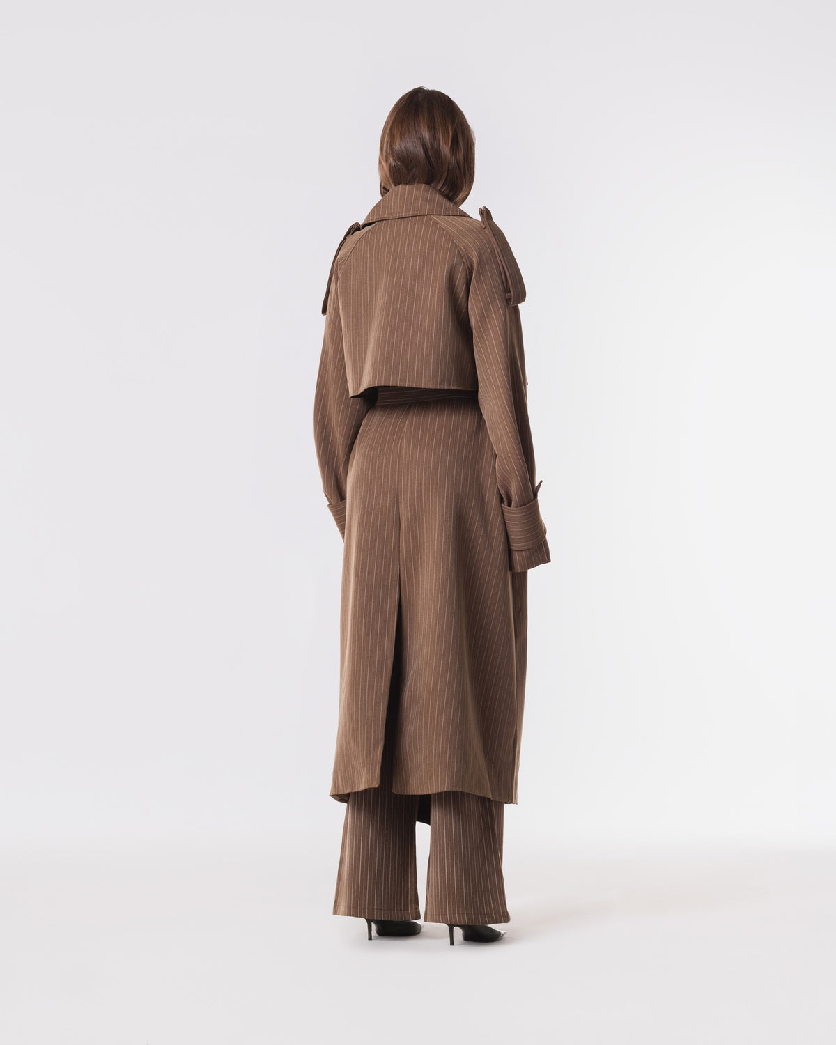 RUNWAY TRENCH COAT AND PANTS