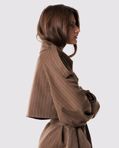 RUNWAY TRENCH COAT AND PANTS